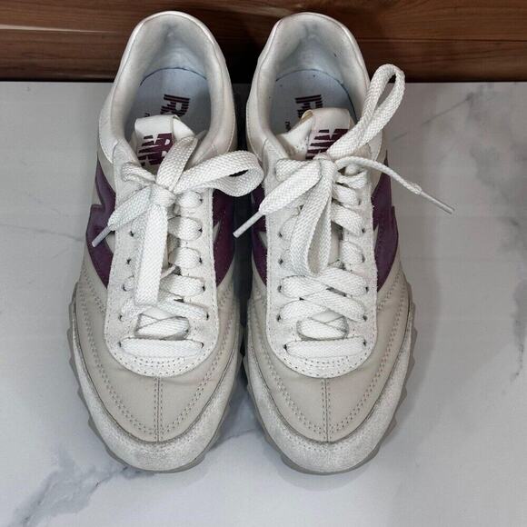New Balance RC30 Heritage Sneakers Sea Salt/Washed Burgundy- URC30UA size US 5.5 - Picture 9 of 11